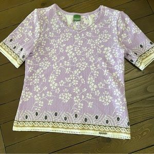 Vintage Geiger short sleeve sweater